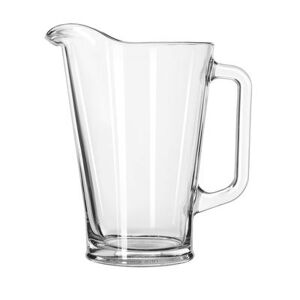 Libbey 1792421 35 1/2 oz Glass Beer Pitcher, Clear