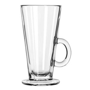 Libbey 5293 8 1/2 oz Catalina Footed Dessert/Irish Coffee Mug - Glass, Clear