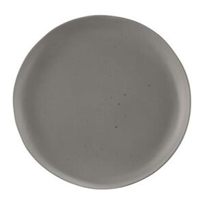 "Elite Global Solutions B182106-DGS Morocco 10 3/4"" Round Melamine Dinner Plate, Dark Gray"