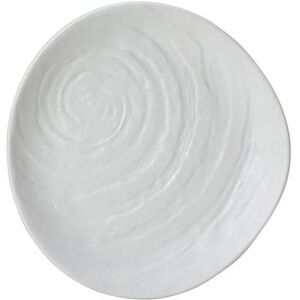 "Steelite 68A451EL707 Creations 11"" Round Melamine Plate, Scape White"