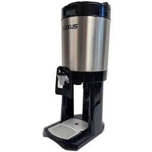 Fetco L4D-15TLA 1 1/2 gal LUXUS Thermal Coffee Dispenser w/ Touchless Handle, Touchless Antimicrobial Dispenser, Silver