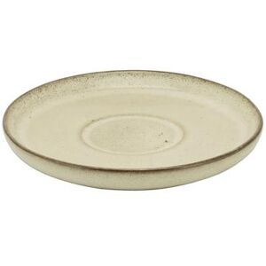 "10 Strawberry Street FRZ-9S-BG 5"" Round Firenza Saucer - Porcelain, Beige"