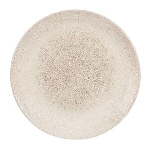"Churchill RKAGEV111 11 1/4"" Round Raku Plate - Ceramic, Agate Grey, Gray"