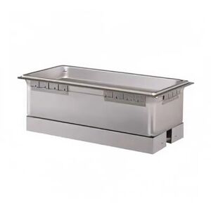 Hatco HWBI-43D Drop-In Hot Food Well w/ (4) 1/3 Size Pan Capacity, 120v, Stainless Steel