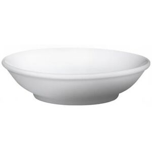 Cameo China 210-41 3 oz Imperial Sauce Dish - Ceramic, White