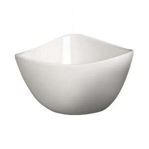 Cameo China 711-0844 6 oz Triangular Delta Bowl - Ceramic, White
