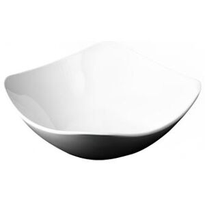 Cameo China 712-84 28 oz Square Coupe Bowl - Ceramic, White