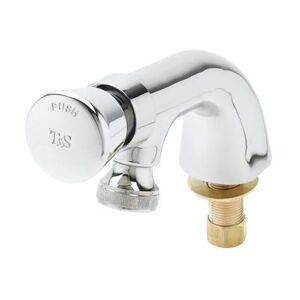 T&S B-0806 Faucet, Self Closing, Rose Spray, Push Button, Heavy Duty