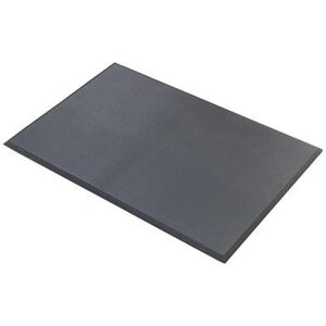 Winco FMG-23K Anti Fatigue Floor Mat - 2' x 3', Rubber, Black