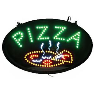 Winco LED-11 Pizza Sign - LED, 3 Flashing Patterns