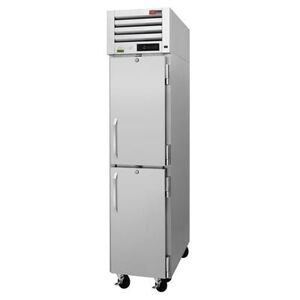 "Turbo Air PRO-15-2F-N 18"" 1 Section Reach In Freezer - (2) Solid Doors, 115v, Silver"