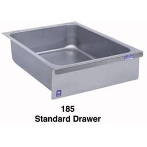 Duke 185 Standard Drawer, Stainless Face Plate, On Roller Slides, For Work Tables