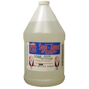 Gold Medal 1056 Sour Attitude Snow Cone Syrup, Ready-To-Use, (4) 1 gal Jugs