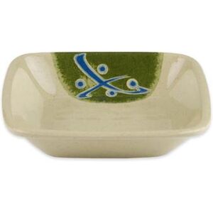 "GET 035-TD Traditional 4"" Square Side Dish w/ 4 oz Capacity, Melamine"