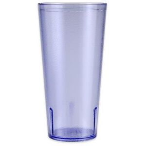 GET 6624-1-BL 24 oz Blue Textured Plastic Tumbler