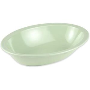 GET DN-332-G 32 oz Oval Melamine Serving Bowl, Green