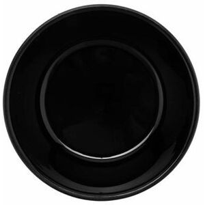 "GET HCR-93-BK 4 3/10"" Round Soup Bowl w/ 8 oz Capacity, Polypropylene, Black"