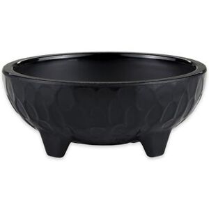 GET MOJ-801-BK Viva Mexico 4 oz Molcajete Bowl w/ 4 oz Capacity, Melamine, Black