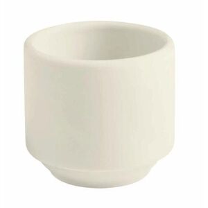 GET PA1101909024 1 1/2 oz Actualite Egg/Ketchup Cup - Porcelain, Bright White