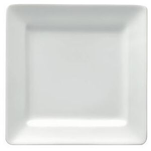 "Oneida F8010000127S 7 1/4"" Square Buffalo Plate - Porcelain, Bright White"