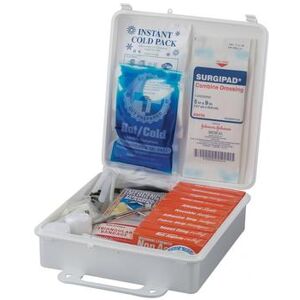 Service Ideas 1124SI First Aid Kit w/ 173 Pieces, Blue