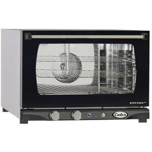 Cadco XAF-113 Half-Size Countertop Convection Oven, 120v, Manual Controls, 120 V, Stainless Steel