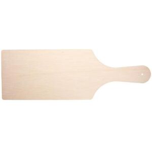 "VerTerra CB-RC-5X1 Rectangular Disposable Serving Board - 5"" x 10"", Balsa Wood, Disposable Balsa Wood, Beige"