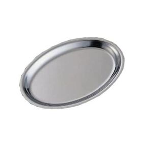 Service Ideas FP1/RO117AL Oval Platter Insert For Model RO117 & FP1, Stackable, Aluminum, Silver