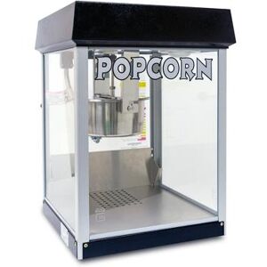 Gold Medal 2404MD FunPop Popcorn Machine w/ 4 oz EZ Kleen Kettle & Midnight Dome, 120v, Stainless Steel