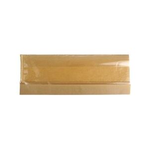 "LK Packaging RF-4312KW ReadyFresh Side Gusset Sandwich Bag w/ Window - 4 1/4"" x 11 3/4"" x 2 3/4"" SG, ReadyFresh, Brown"