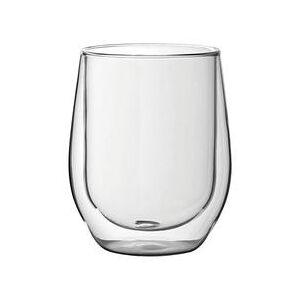 Steelite UR90018 Double Walled Hot 11 3/4 oz Utopia Double Walled Double Old Fashioned Glass, Clear