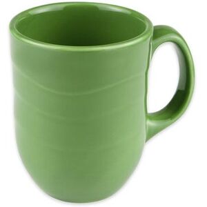 Libbey 903035004 11 oz Mug w/ Cantina Carved Pattern & Shape, Flint Body, Sage, Green