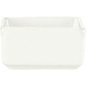 Libbey 905356010 2 1/4 oz Royal Rideau Ramekin - Square, Slenda Pattern, White