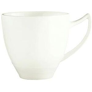 Libbey 987659330 8 1/2 oz Handled Cup w/ Silk Pattern & Royal Rideau Body, 36/Case, White