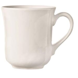 Libbey BW-1150 8 1/2 oz Mug - Porcelain, Bright White, Basics Collection, 8.5 oz