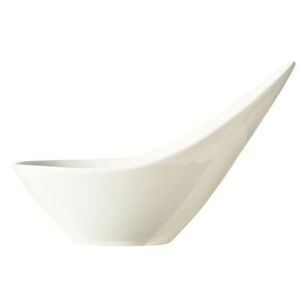 Libbey BW-6706 6 1/2 oz Round Riviera Porcelain Bowl, Ultra Bright White, Chef's Selection