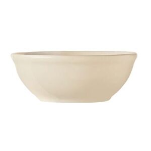 Libbey PWC-18 16 oz Round Princess White Oatmeal Bowl - Ceramic, Cream White