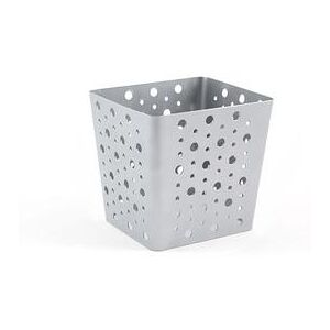 "Front of the House BHO067BCI21 Rectangular Ice Housing - 6 1/4"" x 5 1/2"" x 6"", Iron, Silver"