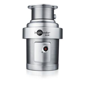InSinkErator SS-200-18A-MS Complete Disposer Package, 2 HP, 18 in Bowl with Cover, 208V/1PH