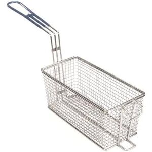 "Globe SMBASKET10 Fryer Basket w/ Coated Handle & Front Hook, 9 1/2"" x 4 1/2"" x 4"""