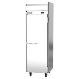 "Beverage Air HR1HC-1S Horizon Series 26"" 1 Section Reach In Refrigerator, (1) Right Hinge Solid Door, 115v, Silver"
