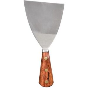 "Dexter Russell 525S-4 4"" Griddle Scraper w/ Rosewood Handle, Carbon Steel"