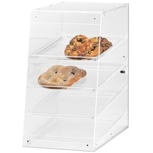 "Cal-Mil 1012 Econo Case w/ Slant Front & (4) 13 x 18"" Tray, 13 1/2 x 21 x 24 1/2"""