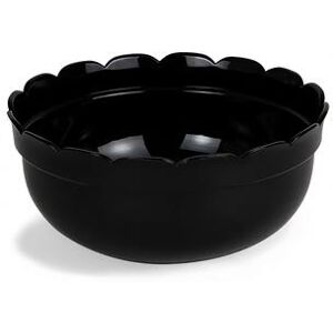 Cal-Mil 453-13 3 qt Serving Bowl for 728 Food Station - Polycarbonate, Black