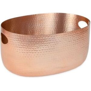 "American Metalcraft ATHC14 16 1/4 qt Oval Cooling Tub - 19""L x 14""W x 8 1/4""H, Aluminum, Copper"