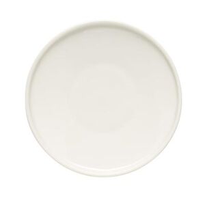 "Libbey 109720 7 1/4"" Round Ares Plate - Porcelain, White Royal Rideau"