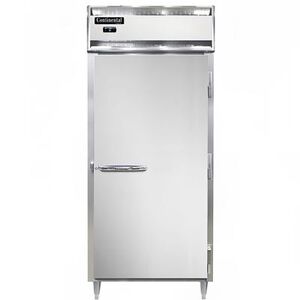 "Continental D1FXNSA 36 1/4"" 1 Section Reach In Freezer, (1) Solid Door, 115v, Silver"