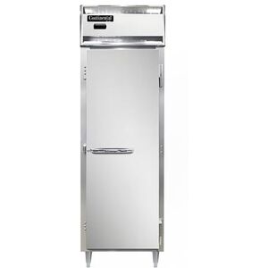 Continental DL1W-SA Full Height Insulated Heated Cabinet w/ (19) Pan Capacity, 208-230v/1ph, Stainless Steel