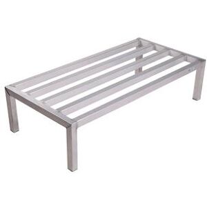 "Winholt ALSQ-4-820 48"" Stationary Dunnage Rack w/ 2500 lb Capacity, Aluminum"