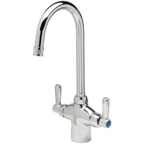 "Zurn Industries Z826B1-XL Deck Mount Laboratory Faucet w/ 2.2 gpm Aerator - 5 3/8"" Gooseneck Spout"